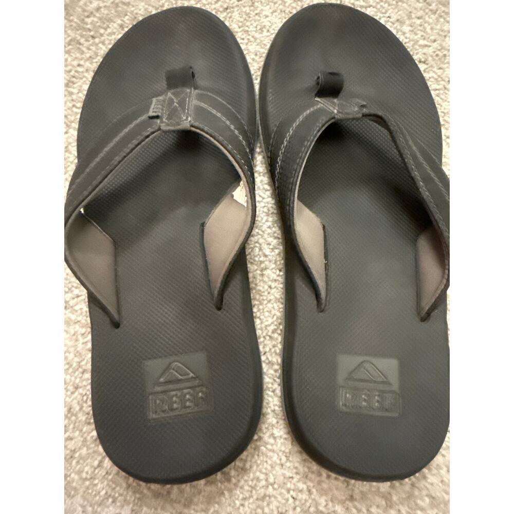 Reef Element TQT Mens Black Flip Flop Sandals with Bottle Opener, US 9 - Picture 4 of 6
